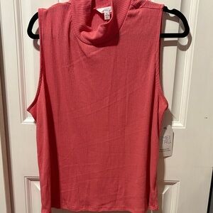 Time and Tru Coral Sleeveless tank and shorts set